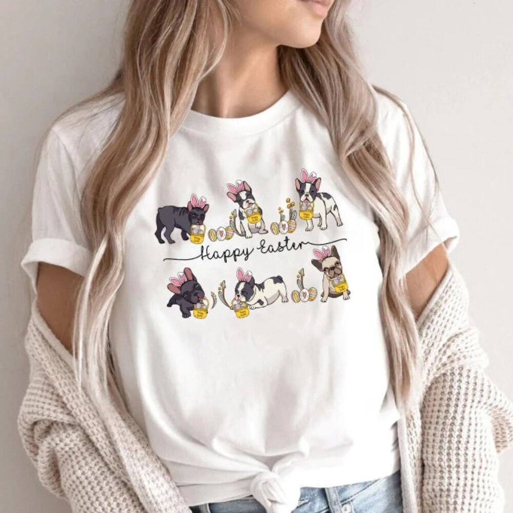 Cute Dog Shirt, Dog Easter Tee, Dog Lover Gift
